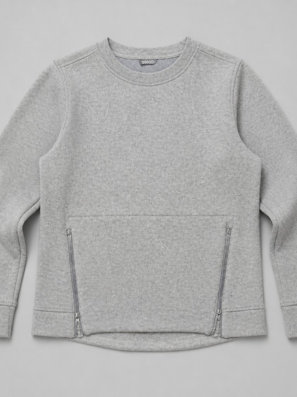 Lululemon Fleece To Be True Crewneck Sweatshirt Heathered Grey